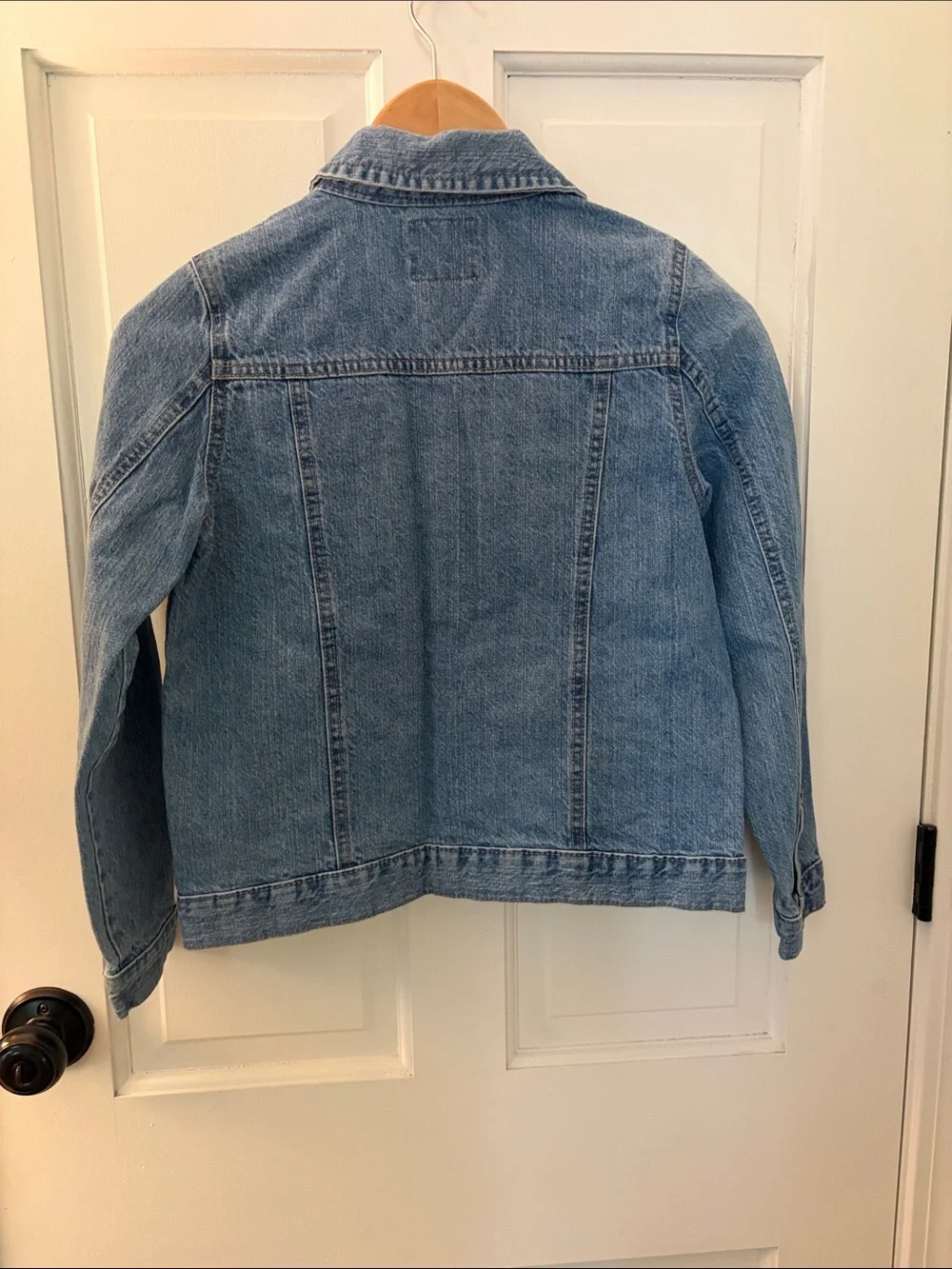 OshKosh B'gosh Classic Blue Denim Jean Jacket Size 14